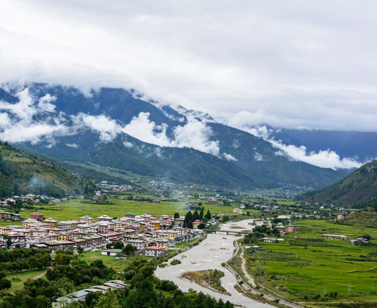 Zuri Temple and Zuri Dzong